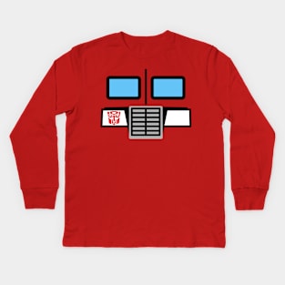 Minimalist Optimus Prime Kids Long Sleeve T-Shirt